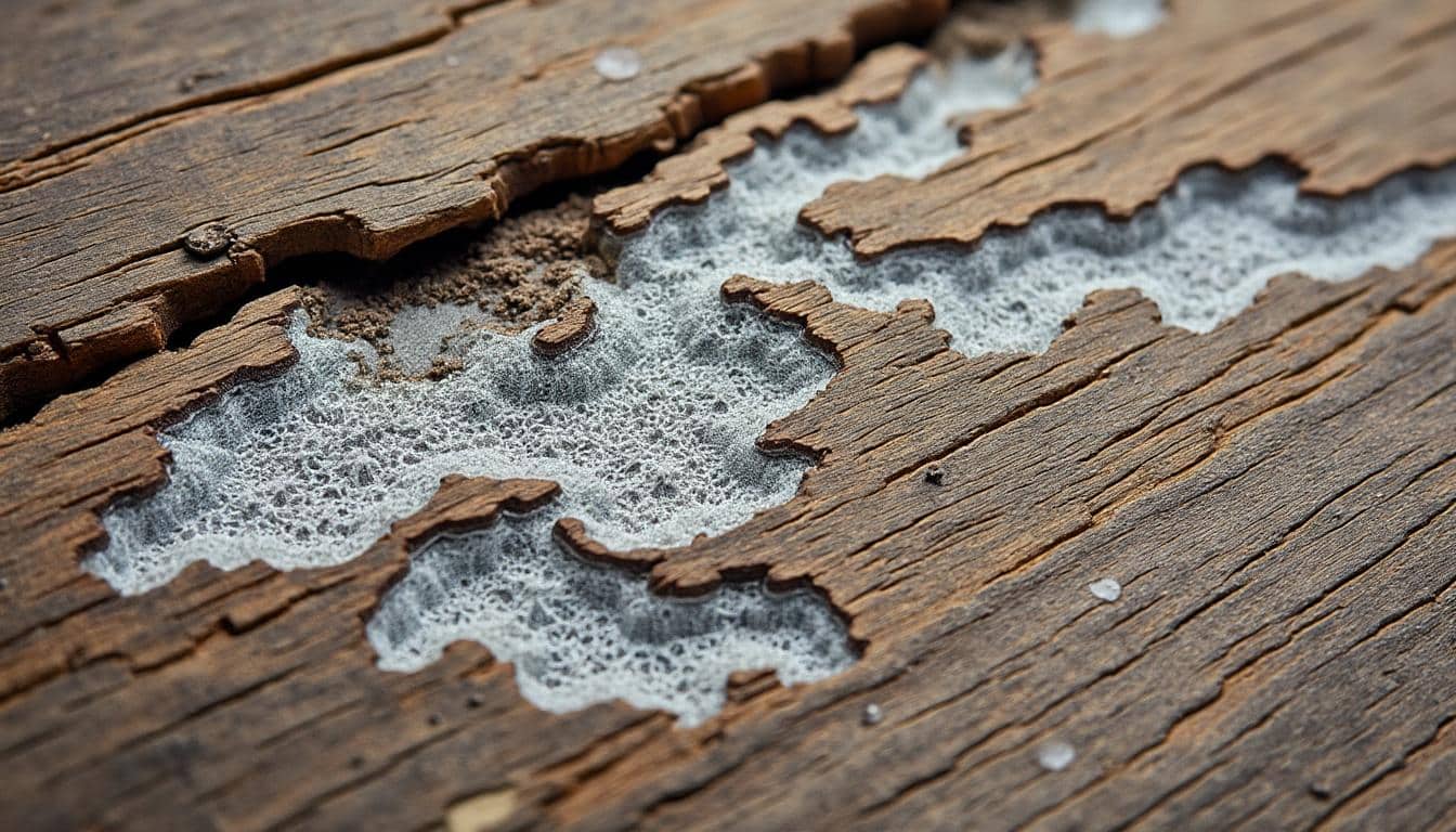 Détecter la présence de mérule dans une charpente sur bois humide