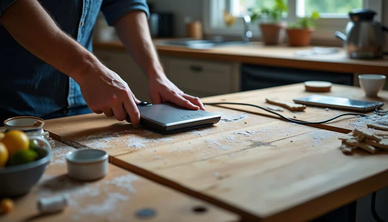 Guide pour l'installation d'un meuble de cuisine à l'aide d'écrou et perceuse