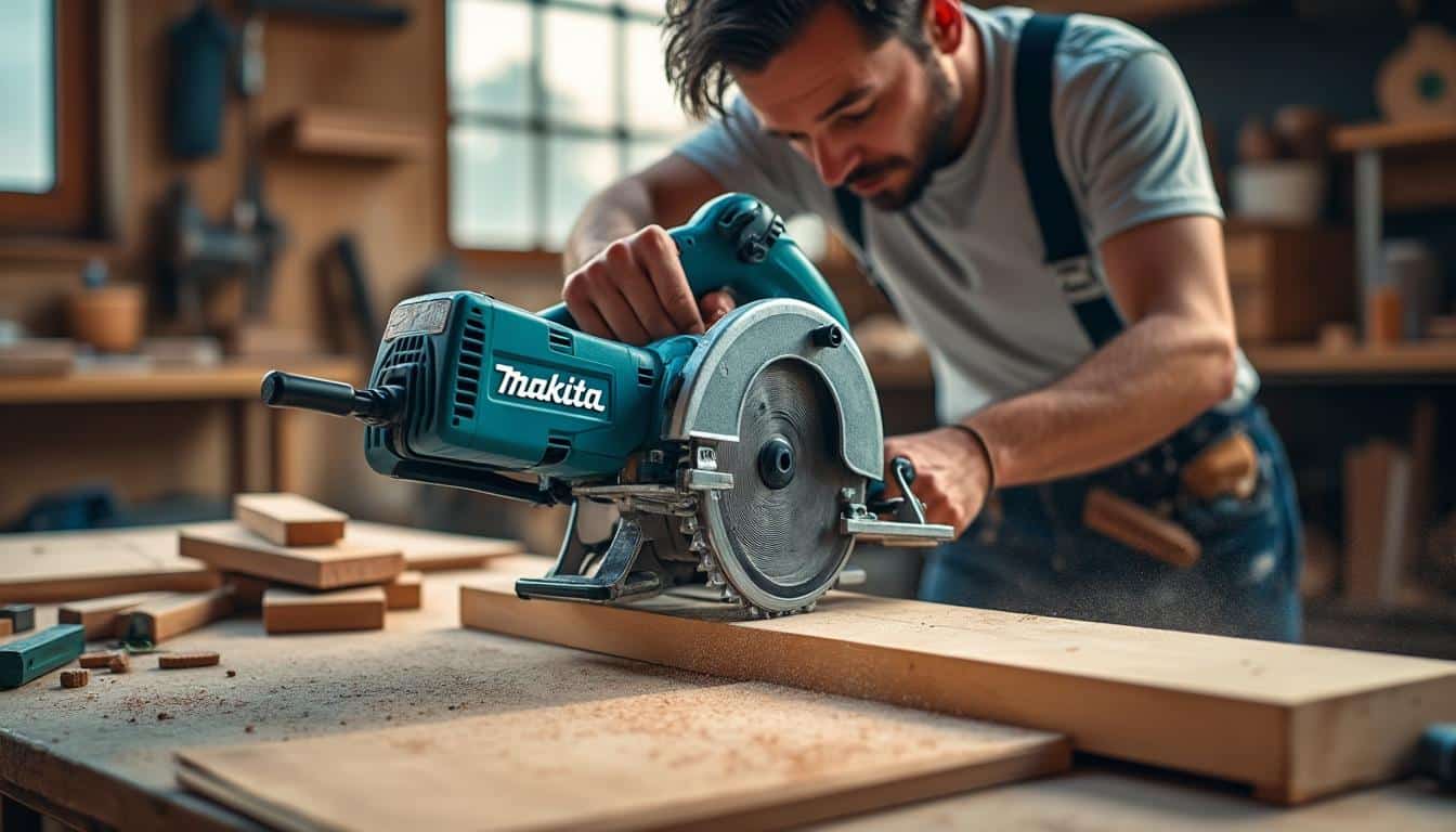 Illustration: Comprendre la scie circulaire sur table Makita et ses spécificités