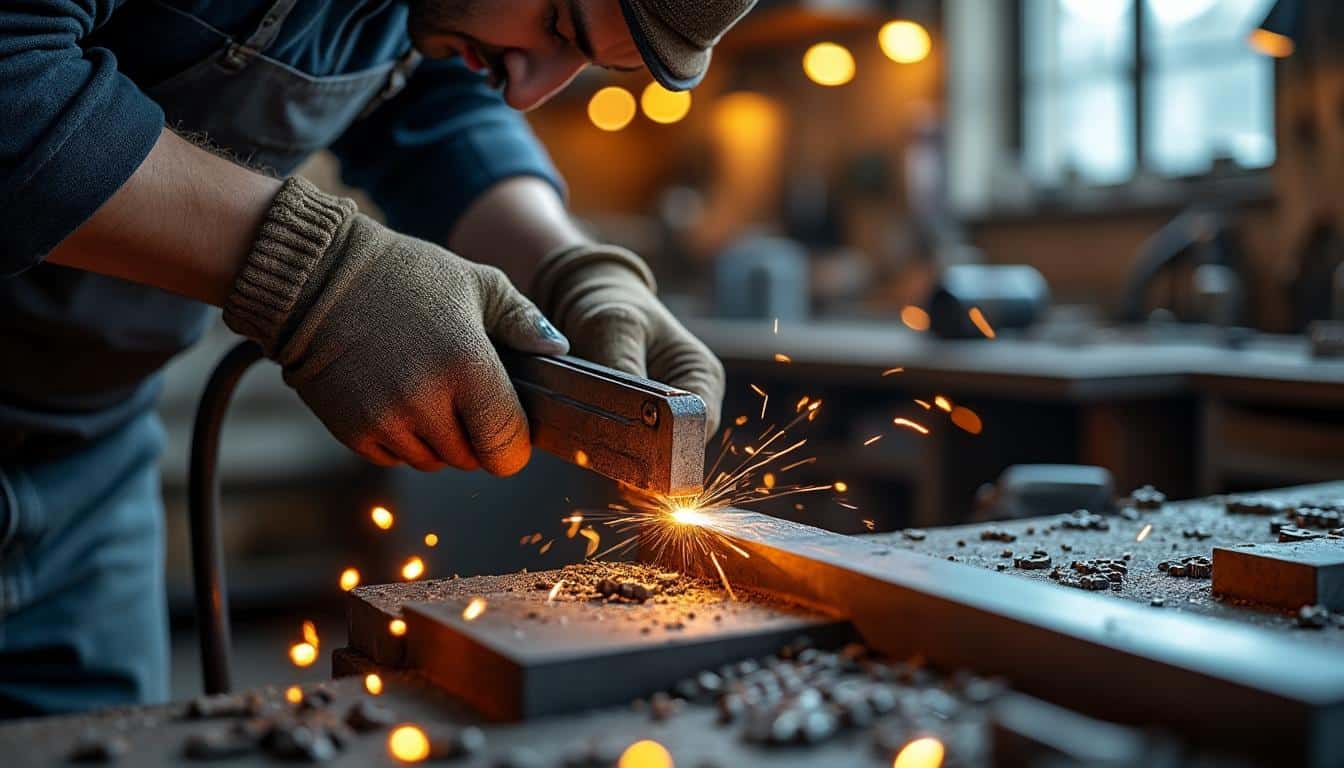 Illustration: Pourquoi la scie à métaux est-elle indispensable pour travailler le métal ?