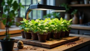 Conseils pour réussir le semis intérieur avec un éclairage optimal