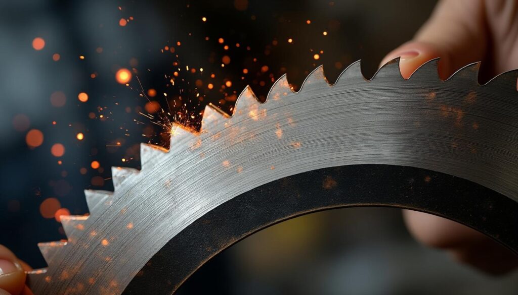 Aiguisage de la lame de scie circulaire : guide pour des coupes nettes