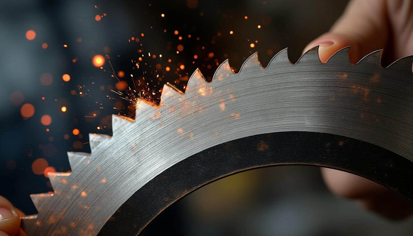Aiguisage de la lame de scie circulaire : guide pour des coupes nettes