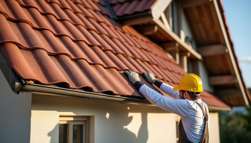 Panneau sandwich toiture imitation tuile : isolation et esthétique