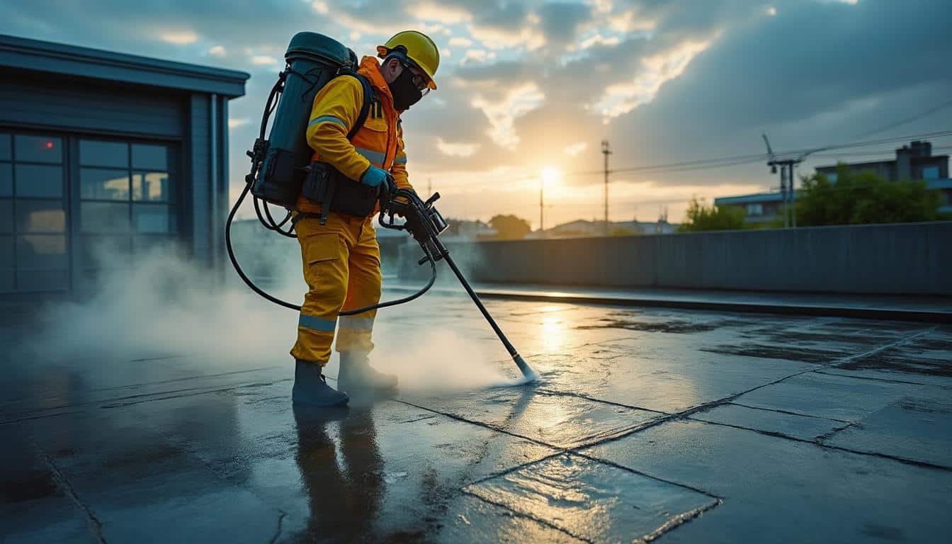 Recherche de fuite toiture terrasse fumigène : détection rapide et précise
