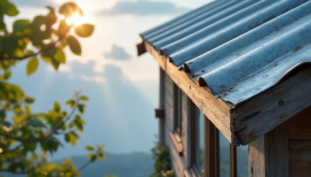 Rive en zinc pour toiture : protection durable et esthétique