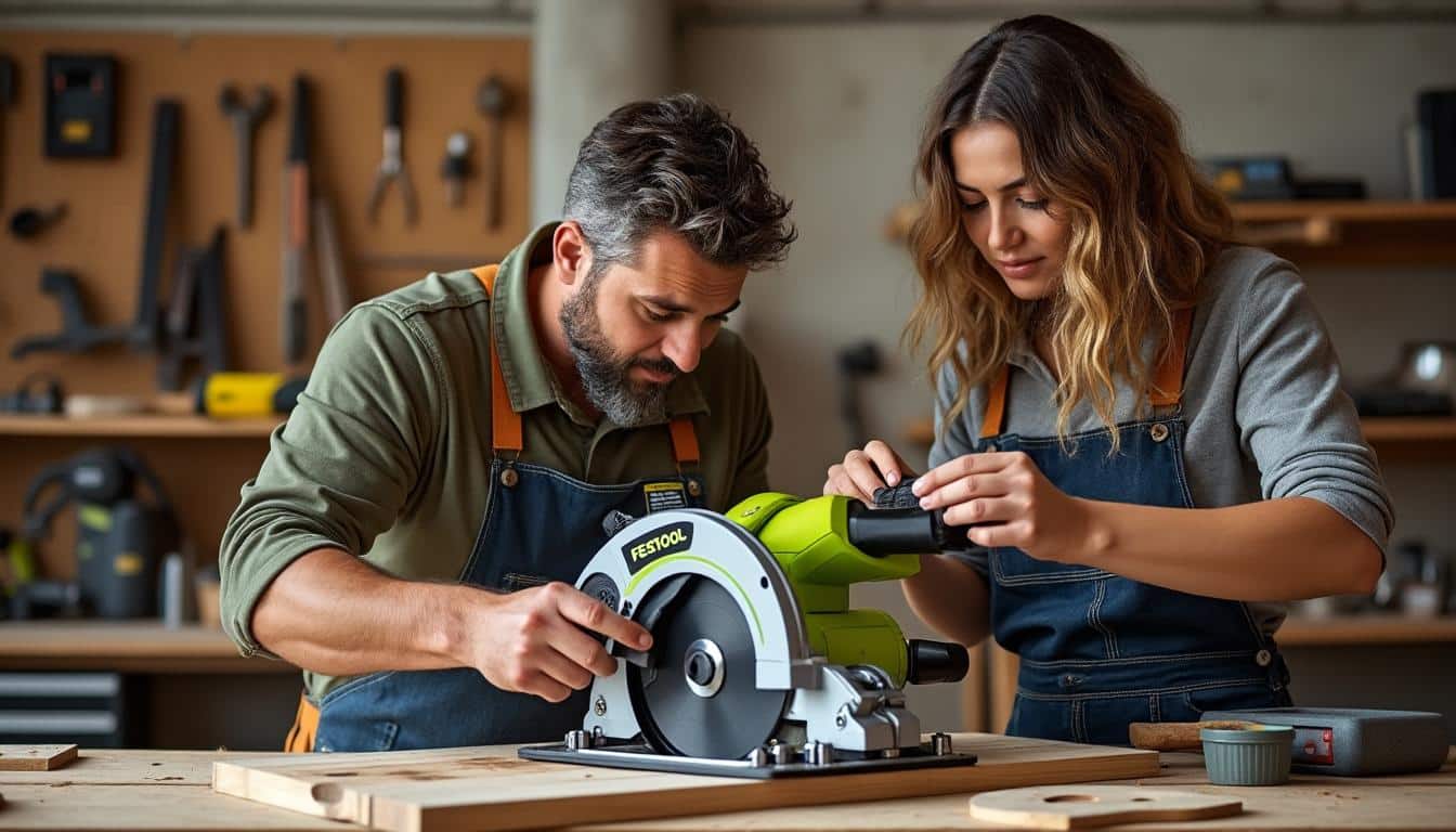 Illustration: Pourquoi opter pour une scie oscillante Festool dans vos travaux professionnels et domestiques ?