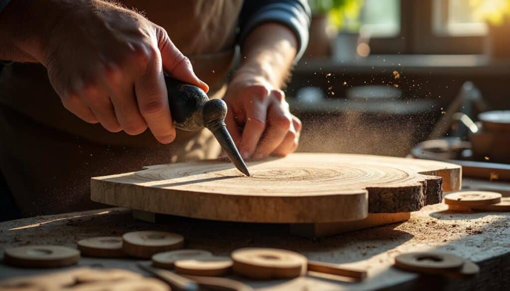 Support de scie à onglet : stabilité et précision pour vos découpes