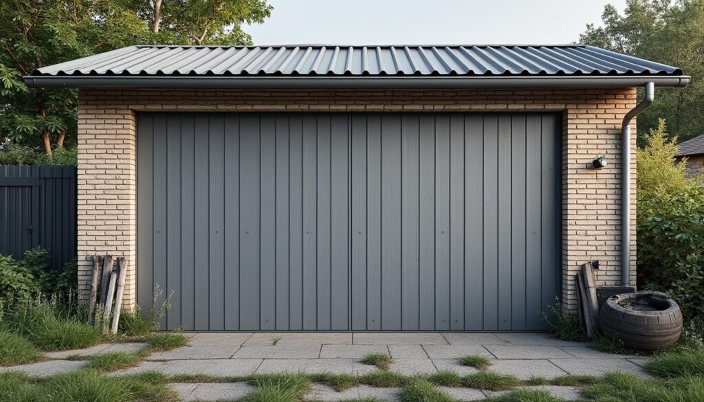 Toiture de garage 1 pente en bac acier : guide complet et conseils
