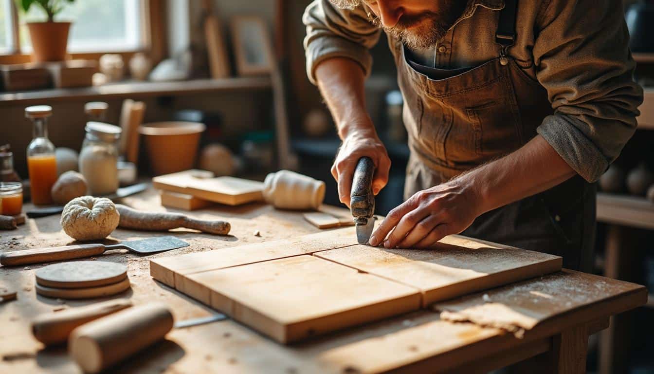 Illustration: Les meilleures méthodes pour percer, agrandir et reboucher un trou réalisé avec une scie cloche