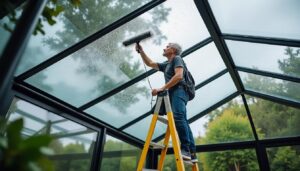 Nettoyage de la toiture de véranda en polycarbonate : guide complet