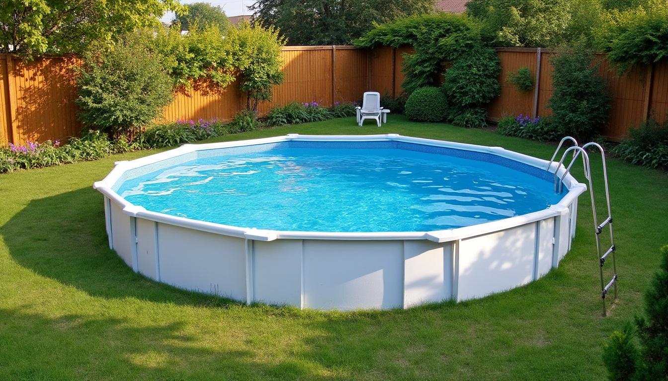 Illustration: Les différents types et matériaux pour une piscine hors sol à 1m50 de hauteur