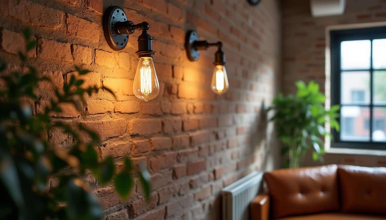 Illustration: Comprendre le charme et les caractéristiques d’une applique murale au style industriel