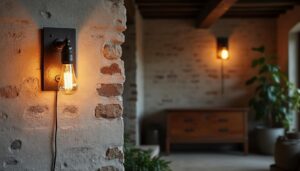 Applique murale industrielle : design authentique et éclairage pratique