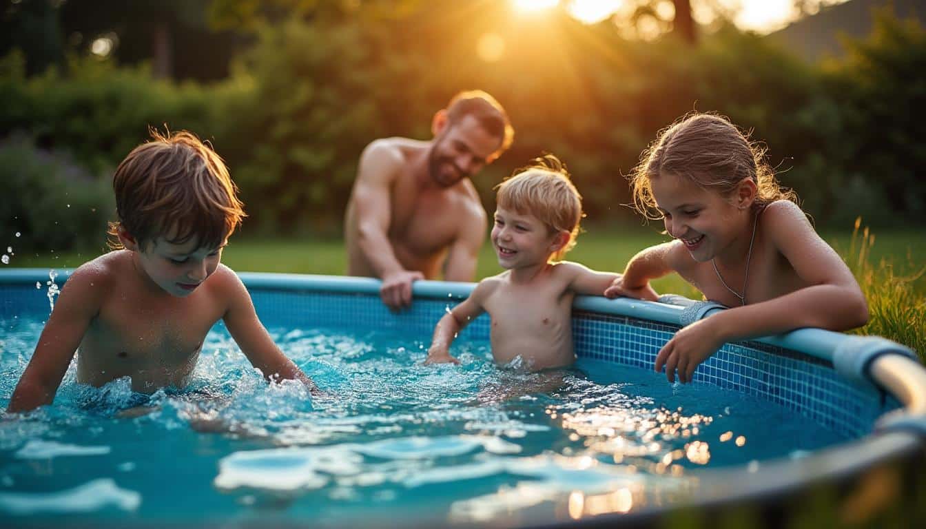 Illustration: Pourquoi choisir une piscine en métal hors sol pour profiter d’une structure solide et durable ?