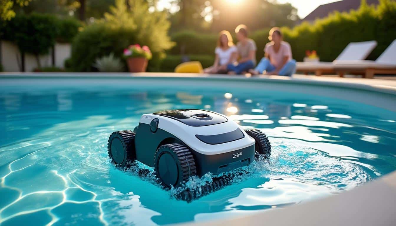 Illustration: Comprendre les spécificités du robot conçu pour piscine hors-sol