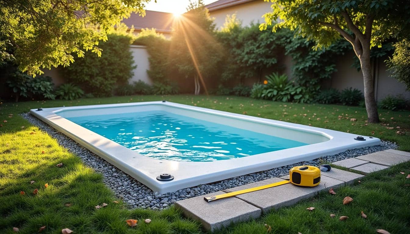 Illustration: Découvrez les caractéristiques techniques d’une coque de piscine de 3x2 mètres