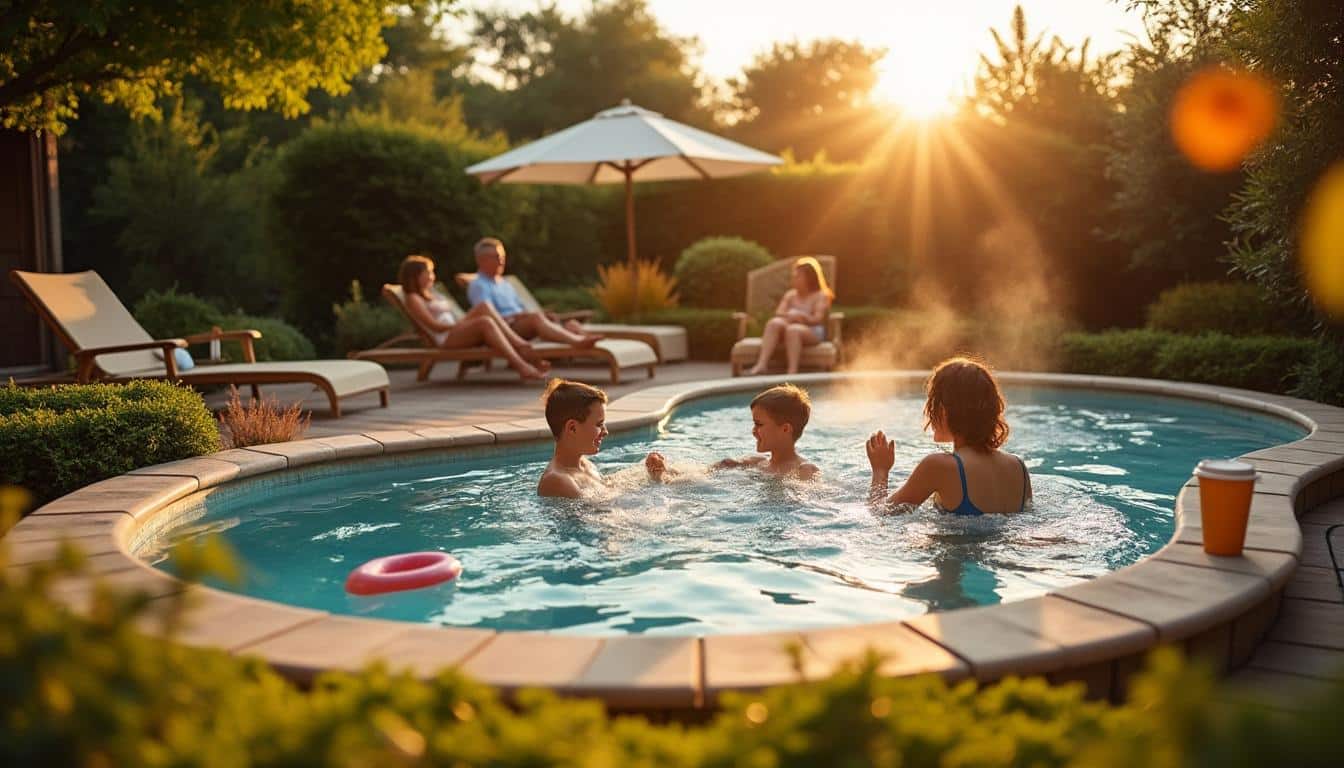 Illustration: Comprendre l’univers des bassins combinés : piscines et jacuzzis hors sol
