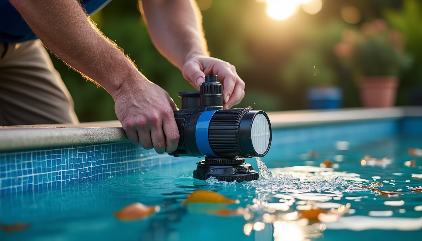Illustration: Comprendre le rôle essentiel de la pompe dans le système de filtration d’une piscine