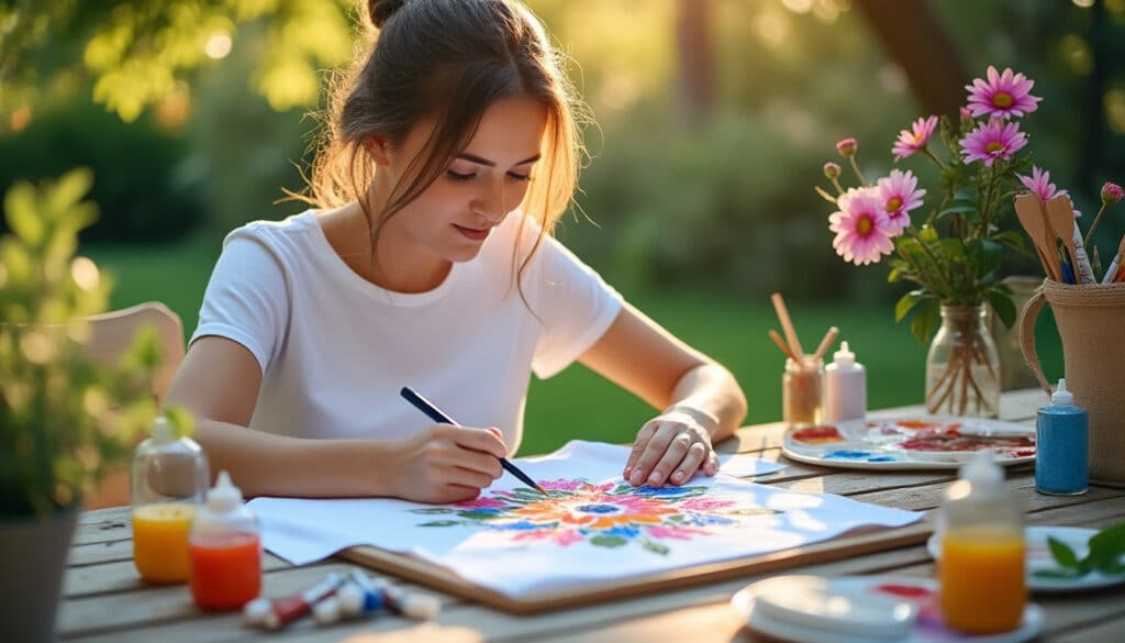 Peinture pour textile : guide complet pour décorer et personnaliser