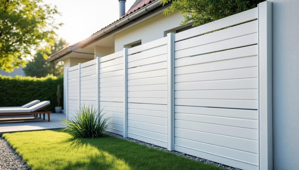 Clôture pvc sur muret : guide pour bien choisir