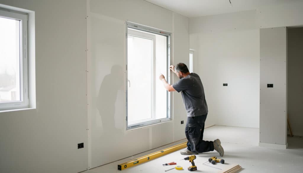 Créer une fenêtre intérieure dans une cloison en placo