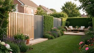 10 idées de clôtures de jardin selon votre style et budget