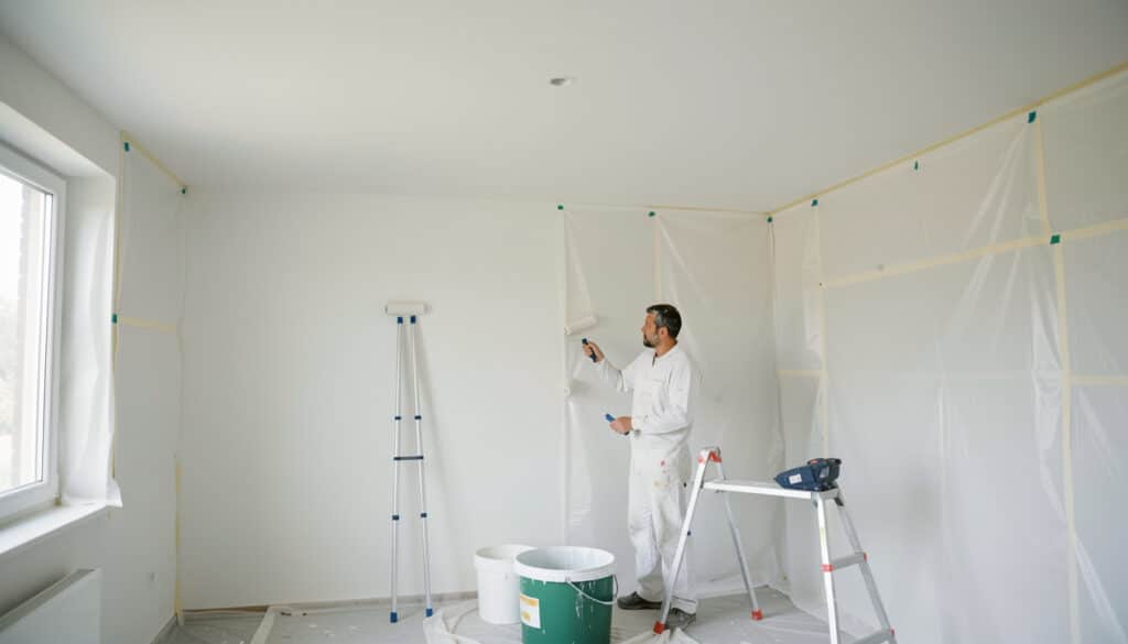 Quelle peinture choisir pour un plafond sans traces