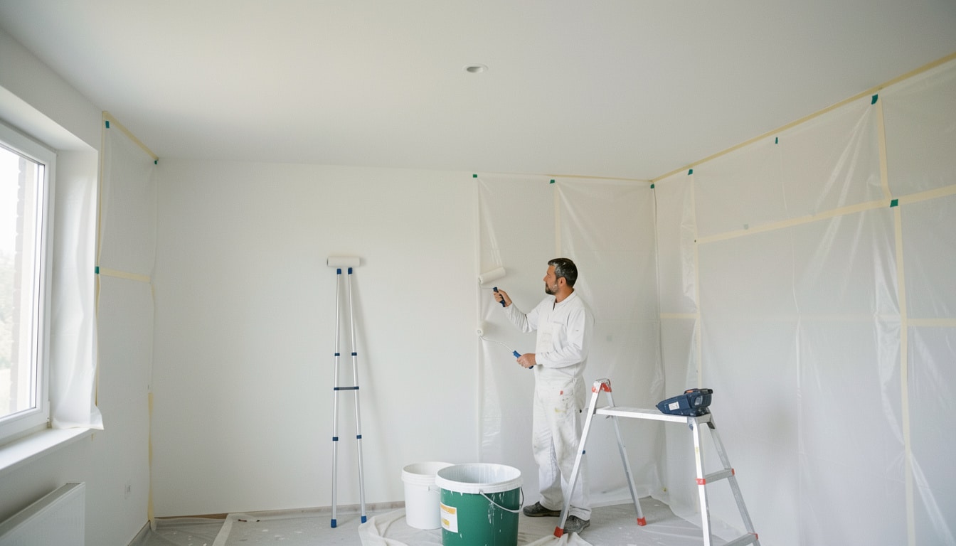 Quelle peinture choisir pour un plafond sans traces