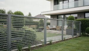 Clôture en aluminium ajourée : bien la choisir