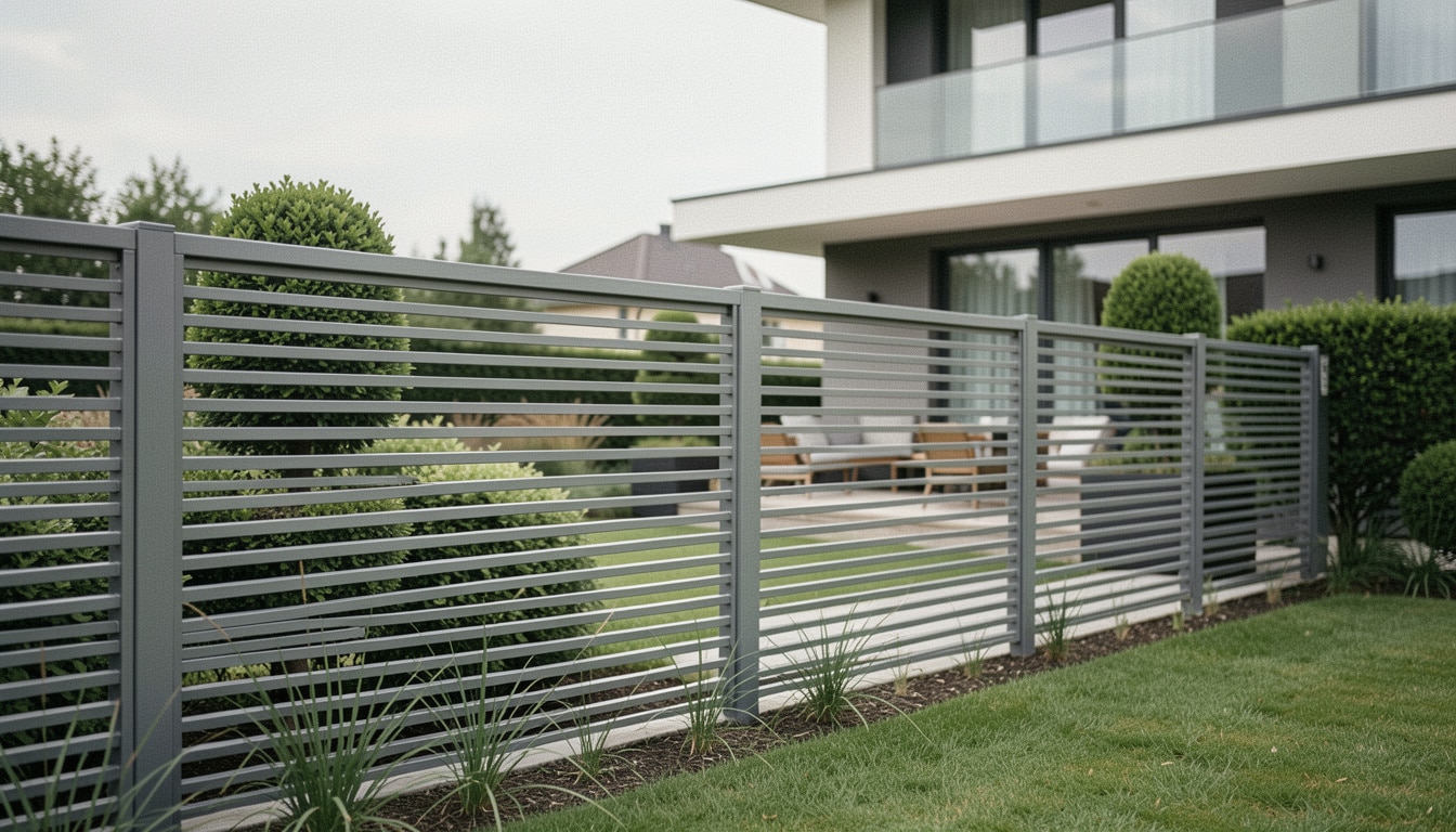 Clôture en aluminium ajourée : bien la choisir