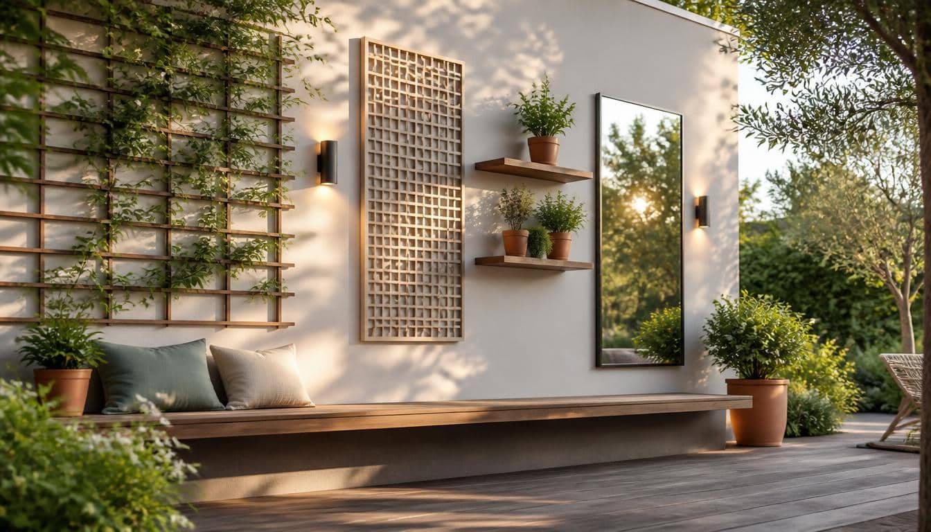 12 idées pour habiller un mur extérieur avec style