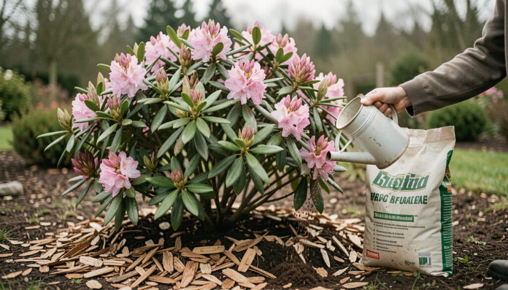 Quand mettre de l’engrais au rhododendron ?